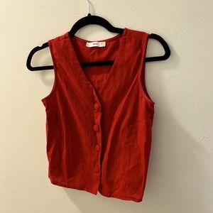 90s chic vest top from mango